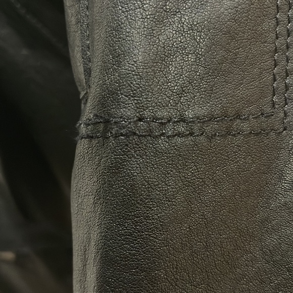 S Marc Andrew Leather Jacket - Picture 2 of 4